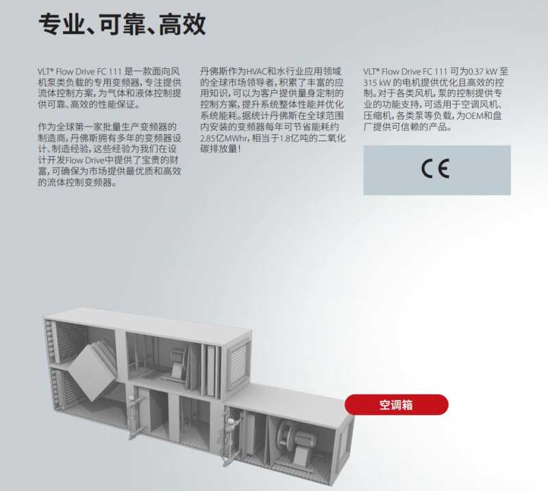 丹佛斯變頻器FC-111系列