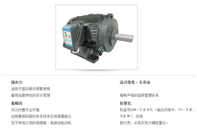 全封閉外部風扇型電動機